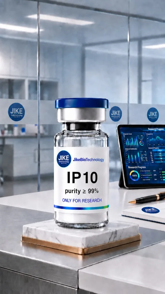 Ipamorelin peptide product from Jike Biotech